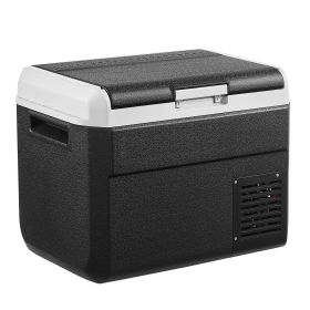 VEVOR 12 Volt Car Refrigerator, 31.7QT/30L Car Fridge, Portable Electric Cooler with -4-68 F Adjustable Temperature